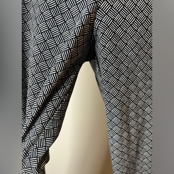 Sara Campbell Small Ankle Pants Pull-On Stretch Waist Crop Side Slit Black - Picture 5 of 7